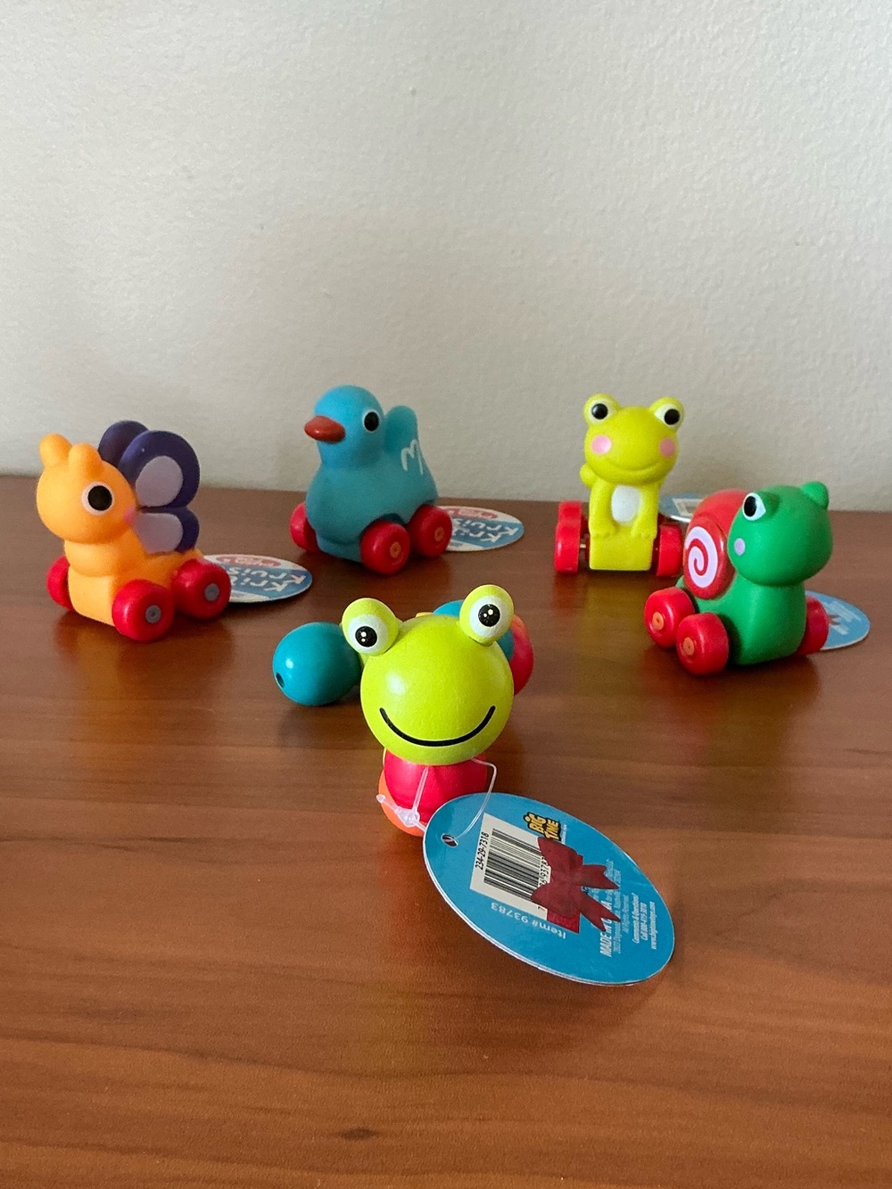 Kritter Kruisers Animal Push & Roll Toys & Wooden Caterpillar